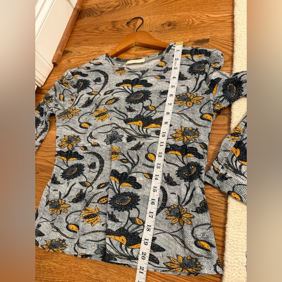 Ulla Johnson Eve Portofino Long Sleeve Top Floral size Small - Picture 9 of 9